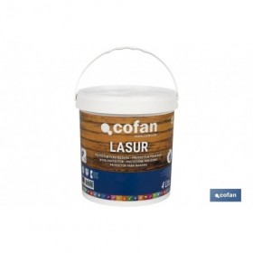 Lasur Protector al Agua para Madera | Acabado Mate | Diferentes Tamaños y Colores
