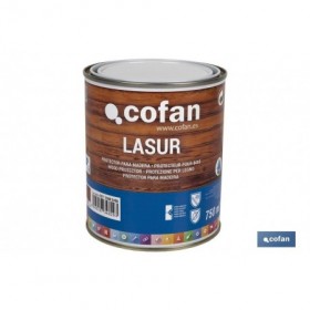 Lasur Protector al Agua para Madera | Acabado Mate | Diferentes Tamaños y Colores