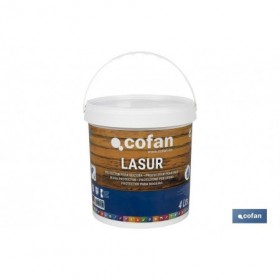 Lasur Protector al Agua para Madera | Acabado Mate | Diferentes Tamaños y Colores