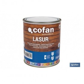 Lasur Protector al Agua para Madera | Acabado Mate | Diferentes Tamaños y Colores