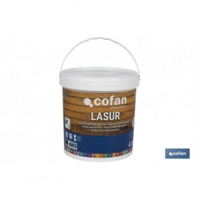 Lasur Protector al Agua para Madera | Acabado Mate | Diferentes Tamaños y Colores