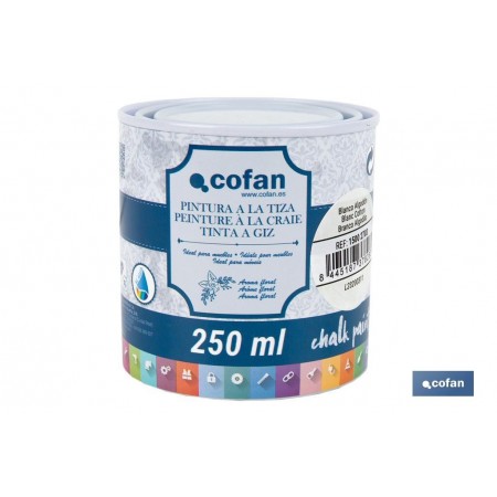 Pintura a la tiza chalk paint | Adecuada para restauración y decoración de muebles | Diferentes capacidades | Varios colores