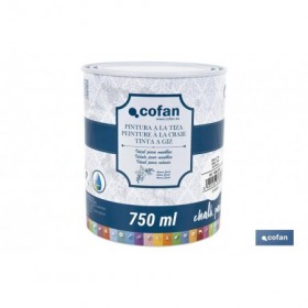 Pintura a la tiza chalk paint | Adecuada para restauración y decoración de muebles | Diferentes capacidades | Varios colores