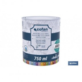 Pintura a la tiza chalk paint | Adecuada para restauración y decoración de muebles | Diferentes capacidades | Varios colores