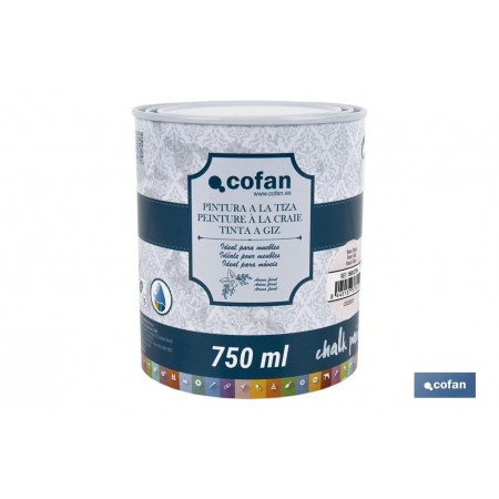 Pintura a la tiza chalk paint | Adecuada para restauración y decoración de muebles | Diferentes capacidades | Varios colores
