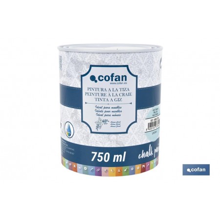 Pintura a la tiza chalk paint | Adecuada para restauración y decoración de muebles | Diferentes capacidades | Varios colores