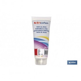 Tinte al agua para dar tono en pinturas | Envase de 50 ml | Diferentes colores