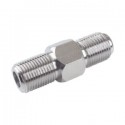 ▷ "F" Conector Doble Hembra  | Ferreidea