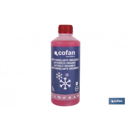 Anticongelante G-12 50 % Orgánico | Contenido de 1 y 5 litros