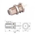 ▷ "F" Conector Hembra Fijación A Rosca. | Ferreidea