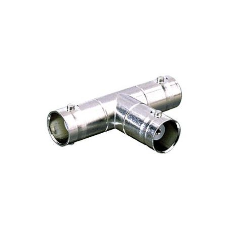 ▷ Adaptador Bnc Hembra Triple. Abs. | Ferreidea