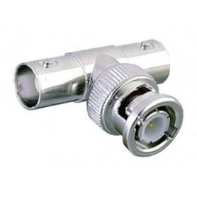 ▷ Adaptador Bnc Macho Doble Bnc Hembra  | Ferreidea