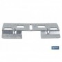 Placa Doble para Colgar y Fijar en Mobiliario | Medidas: 130 mm y Hueco: 42 mm
