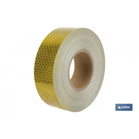 Rollo de cinta reflectante adhesiva | Varios colores | Adecuado para el contorno de vehículos carrozados