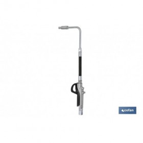 Pistola Lubricante | Boquilla Antigoteo Rígida de 90| Fabricada en Alumino | Pistola de Gran Precisión