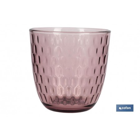 Pack de 6 vasos de agua Modelo Ópalo | Capacidad: 29 cl | Varios colores