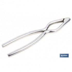 Cascanueces de acero inoxidable | Adecuado para frutos secos | Material: Acero inoxidable AISI 420 | Longitud: 18 cm
