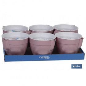 Grasera con colador en 500 ml Modelo Albahaca | Graseras de Cocina | Varios Colores | Medidas 16.5 x 12 x 10 cm
