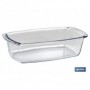 Fuente ovalada de borosilicato Modelo Baritina I Capacidad 1800 ml I Peso 800 gramos