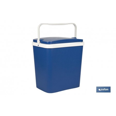 Nevera rígida de 29 litros | Color: azul | Material: polipropileno