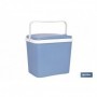 Nevera rígida de 24 litros | Color: azul claro | Material: polipropileno