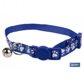 Collar para Gatos con Cascabel | Medidas: 1 x 32 cm | Varios colores a elegir