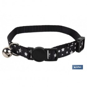 Collar para Gatos con Cascabel | Medidas: 1 x 32 cm | Varios colores a elegir