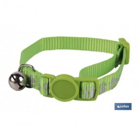 Collar para Gatos con Cascabel | Medidas: 1 x 32 cm | Varios colores a elegir