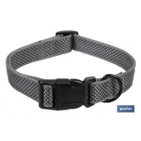 Collar Reflectante para Perros | Color: Gris | Varias Tallas