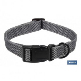 Collar Reflectante para Perros | Color: Gris | Varias Tallas