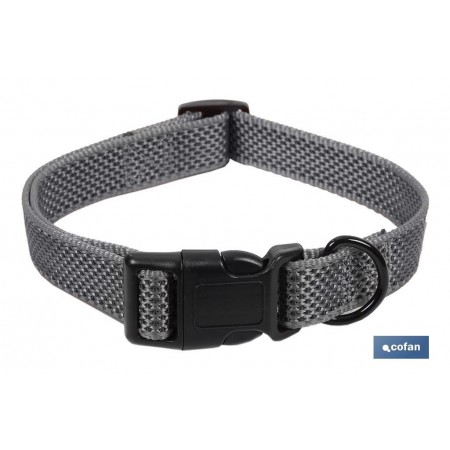 Collar Reflectante para Perros | Color: Gris | Varias Tallas
