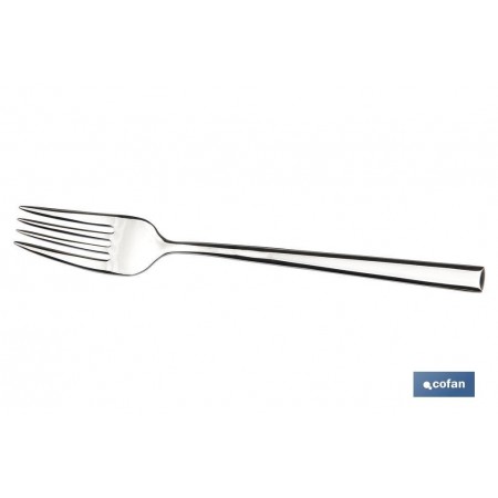 Tenedor de mesa | Modelo Bari | Fabricado en Acero Inox 18/0 | Blíster o Pack