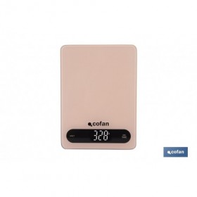 Báscula digital de cocina disponible en 4 colores | Pantalla LED | 4 Sensores de alta precisión
