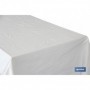 Protector de mesa | Medida 1,40 x 50 m | Material  PVC | Color blanco | Modelo Pureza