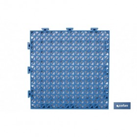 Loseta Alveolada | Set de 4 Unidades | 4 colores diferentes | Material PVC | Medidas 33 x 33 x 2 cm