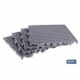 Loseta Alveolada | Set de 4 Unidades | 4 colores diferentes | Material PVC | Medidas 33 x 33 x 2 cm