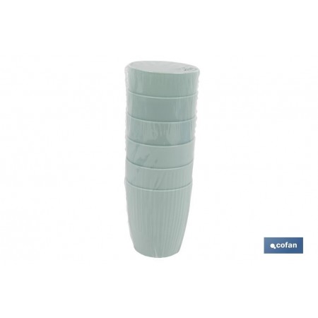 Vasos de agua | Dos colores a elegir | Capacidad: 400 ml