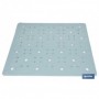 Alfombrilla de baño cuadrada | Adecuada para bañera o ducha | Superficie antideslizante | Varios colores | Medidas: 53 x 53 cm