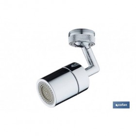 Aireador de Grifo con Extensión Giratoria Universal 720 Antisalpicaduras