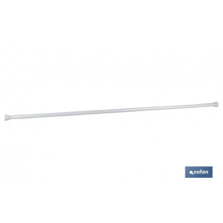 Barra Extensible para Cortina de Baño | Sujeción a Presión | Medidas Diferentes
