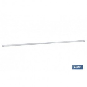 Barra Extensible para Cortina de Baño | Sujeción a Presión | Medidas Diferentes