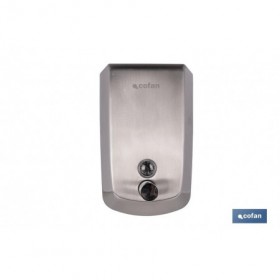 Dosificador de jabón en acero inoxidable 304 | Varias Medidas y Capacidades | Dispensador con ventana de visualización