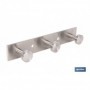Perchero de pared | Material: acero inoxidable 304 | Acabado: satinado | Disponible con diferentes colgadores