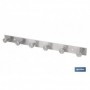 Perchero de pared | Material: acero inoxidable 304 | Acabado: satinado | Disponible con diferentes colgadores