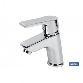 Grifo para Lavabo Monomando | Modelo Ross | Fabricado en Latón | Medidas 13 x 11 x 4.5 cm