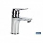 Grifo para Lavabo Monomando | Medida 40 mm | Modelo Rift | Fabricado en Latón con Acabado en Cromado y Mando en Aleación de Zinc