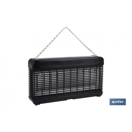 Lámpara LED antiinsectos con enchufe| Potencia: 13 W | Descarga Eléctrica: 4000 V | Área: 200 m² | Protégete contra los insectos