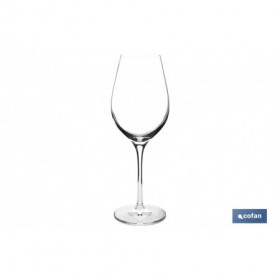 Pack de 6 copas jerezanas de cristal con tallo alto | Capacidad: 30 cl | Copas catavino para degustación