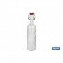Botella de vidrio italiano con cierre de estribo | Capacidad: 1 litro