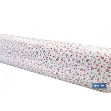Hule con diseño moderno de flores | Materiales: PVC y polipropileno | Fácil de limpiar | Disponible en diferentes medidas